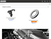 Tablet Screenshot of kraftwerk-shop.cc